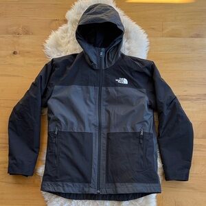 The North Face Kids Black and Gray Triclimate Jacket, size XL (14-16)